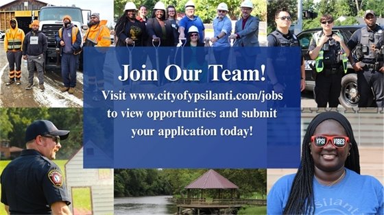 Jobs at the City of Ypsilanti
