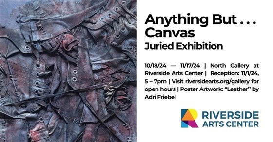 ANything But... Canvas at Riverside Arts Center