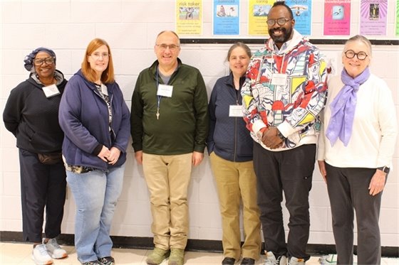 Election Workers at Ypsilanti International Elementary