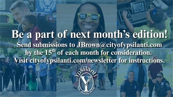 Instructions for City Newsletter submissions