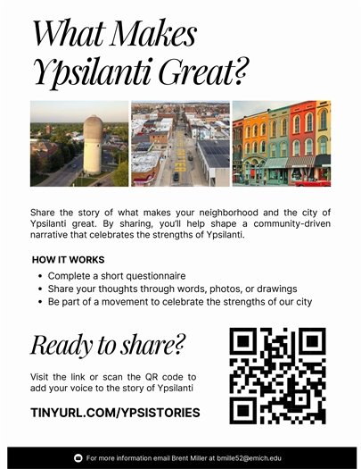 What makes Ypsilanti Great?