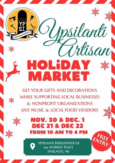 Ypsilanti Artisan Holiday Market