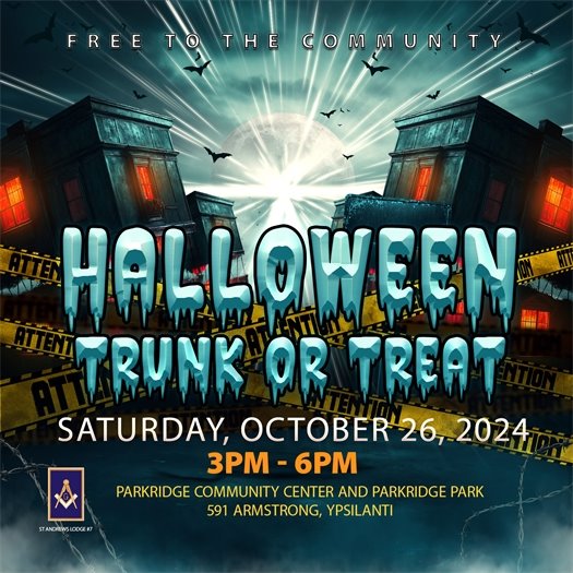 Trunk or Treat on October 26th at Parkridge Community Center