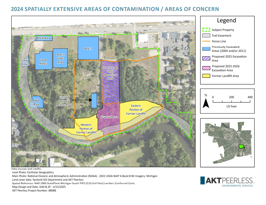2024 Spatially Expansive Areas of Contamination